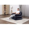 Bestway 75114 / 23 nadmuchiwane krzesło do salonu Czarny