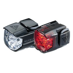 Topeak TMS067 światło do roweru Oświetlenie tylne + przednie (zestaw) LED
