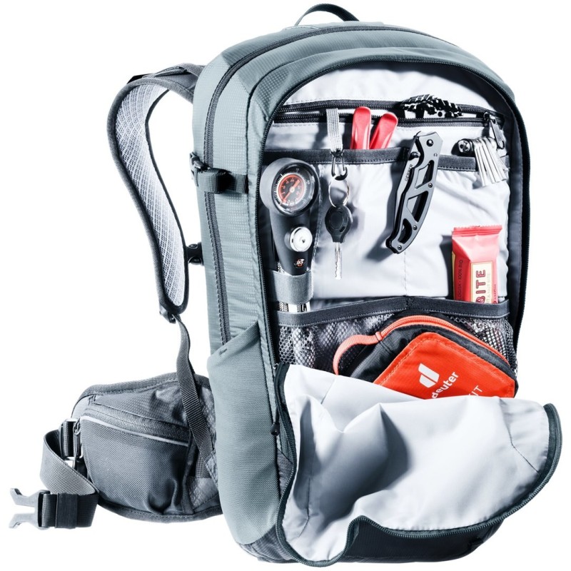 Plecak na rower damski Deuter Flyt 12 SL - graphite/black Plecak na rower damski Deuter Flyt 12 SL - graphite/black