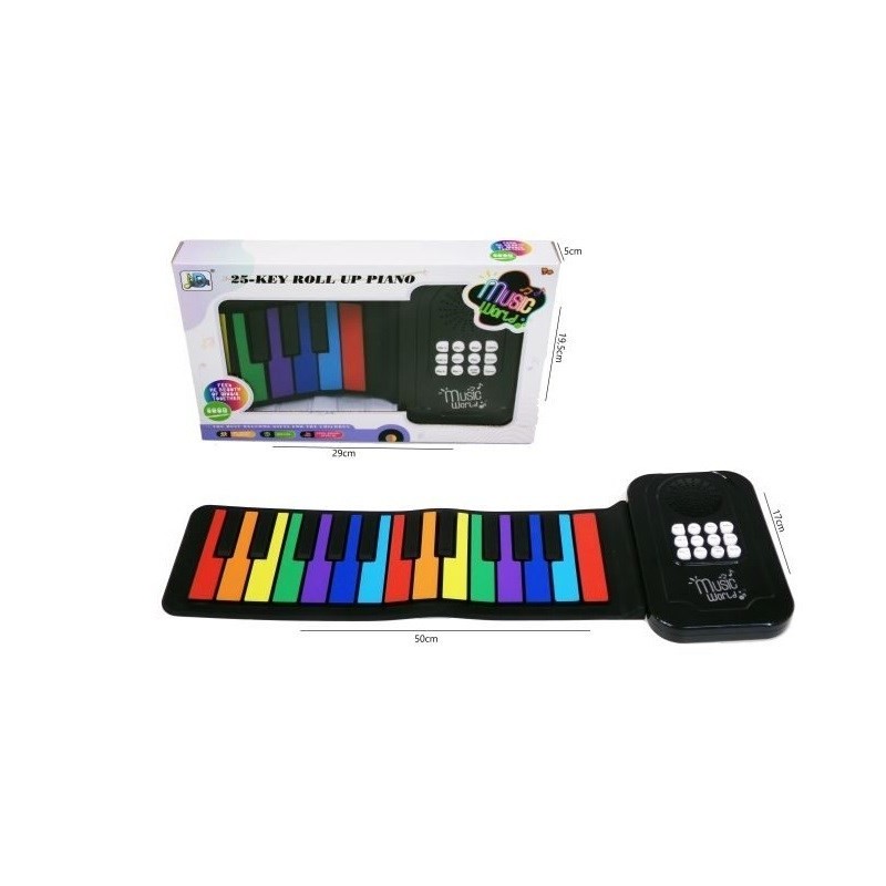 Pianinko miękkie 25 klawiszy HMP04 47653