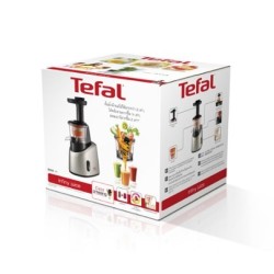 Tefal Infiny Juice ZC255B Sokowirówka Szary, Srebrny 200 W