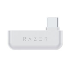 Razer RZ04-03790200-R3M1 słuchawki/zestaw słuchawkowy Bezprzewodowy Opaska na głowę Gaming USB Type-C Bluetooth Szary, Biały