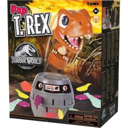 Tomy Pop Up T-Rex zabawka rozwijająca sprawność ruchową