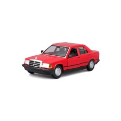 BBURAGO Mercedes Benz 190E 1987 Model samochodu miejskiego Wstępnie zmontowany 1:24