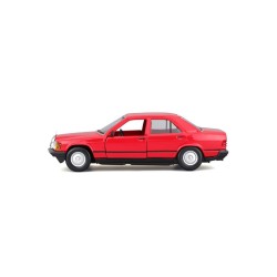 BBURAGO Mercedes Benz 190E 1987 Model samochodu miejskiego Wstępnie zmontowany 1:24