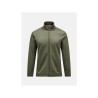 Bluza bez kaptura Peak Performance Rider Tech Zip Jacket - pine needle
