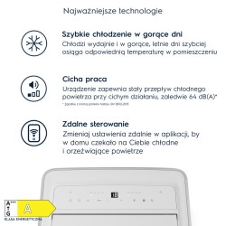 Klimatyzator przenośny ELECTROLUX EXP34U339CW