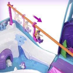 Transformujący kamper z akcesoriami Polly Pocket Pet Mobile Adventure JCC22 MATTEL