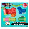 MGA Entertainment Wonder Factory Never Dry Dough Mega Box Set Ciasto do modelowania 456 g Wielobarwny 8 szt.