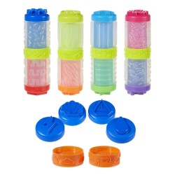 MGA Entertainment Wonder Factory Never Dry Dough Mega Box Set Ciasto do modelowania 456 g Wielobarwny 8 szt.