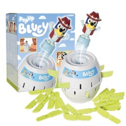 Tomy Pop Up Bluey Gra planszowa Drobne umiejętności motoryczne (zręczność)