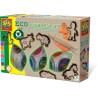 SES Creative Eco dough mega set Ciasto do modelowania Niebieski, Brązowy, Zielony, Pomarańczowy, Fioletowy, Czerwony, Żółty