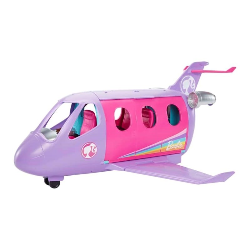 Barbie Lotnicza przygoda Samolot + Lalka + 14 akcesoriów HCD49 MATTEL