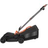 Black & Decker BEMW351-QS kosiarka Kosiarka zwykła Czarny, Pomarańczowy