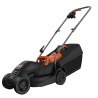Black & Decker BEMW351-QS kosiarka Kosiarka zwykła Czarny, Pomarańczowy