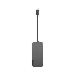 Lenovo GX90X21431 stacja dokująca USB 3.2 Gen 2 (3.1 Gen 2) Type-C Czarny