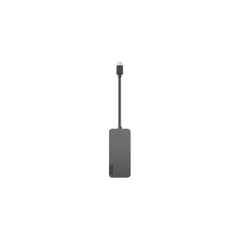 Lenovo GX90X21431 stacja dokująca USB 3.2 Gen 2 (3.1 Gen 2) Type-C Czarny