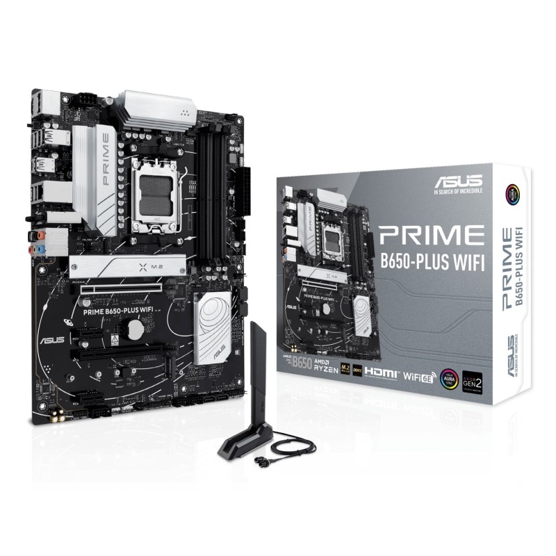 ASUS PRIME B650-PLUS WIFI AMD B650 Gniazdo AM5 ATX ASUS PRIME B650-PLUS WIFI AMD B650 Gniazdo AM5 ATX