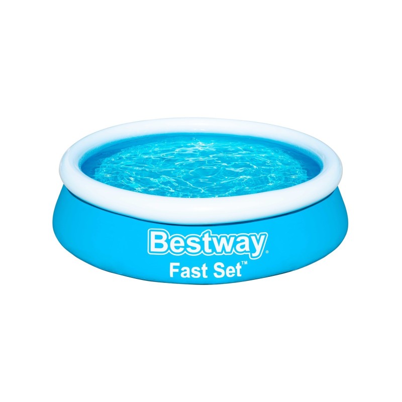 Bestway 57392 basen zewnętrzny naziemny Basen nadmuchiwany W kształcie okręgu 940 l Niebieski Bestway 57392 basen zewnętrzny naziemny Basen nadmuchiwany W kształcie okręgu 940 l Niebieski