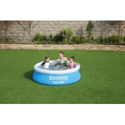 Bestway 57392 basen zewnętrzny naziemny Basen nadmuchiwany W kształcie okręgu 940 l Niebieski