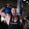 Kettlebell winylowy 8 kg czarny HMS KNV08