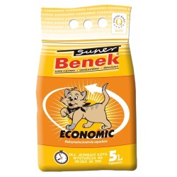 CERTECH Super Benek Economic - żwirek dla kota zbrylający 5l