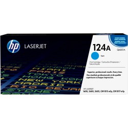 HP 124A oryginalny wkład z błękitnym tonerem LaserJet