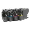 Brother LC-421XLVAL PagePack 4 szt. Oryginalny Wysoka (XL) wydajność Czarny, Cyjan, Purpurowy, Żółty