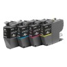 Brother LC-421XLVAL PagePack 4 szt. Oryginalny Wysoka (XL) wydajność Czarny, Cyjan, Purpurowy, Żółty