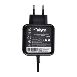 Zasilacz sieciowy Akyga AK-ND-60 do notebooka (20 V 2,25 A, 2,31 A, 2,37 A, 2,64 A, 3,0 A 45W USB Typ C )