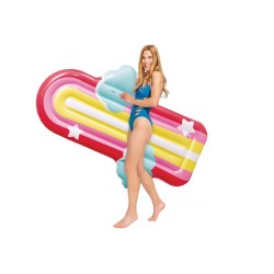 Intex 58729EU pływak basenowy i plażowy Wielobarwny Wzór Winyl Pływający materac
