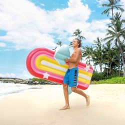 Intex 58729EU pływak basenowy i plażowy Wielobarwny Wzór Winyl Pływający materac