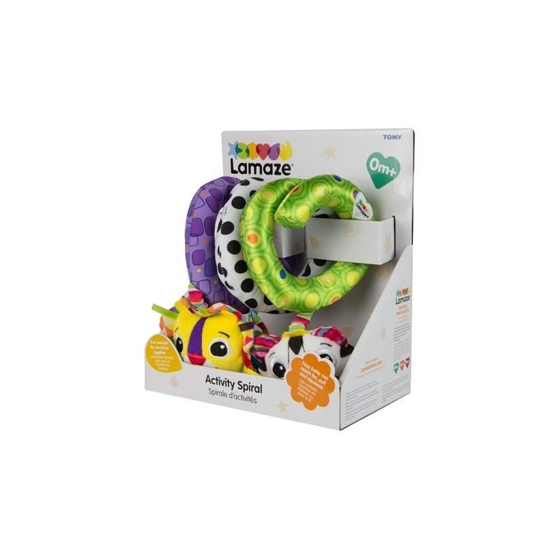 TOMY Lamaze aktywna spirala plusz.zawieszka L27142