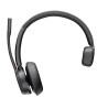 POLY Zestaw słuchawkowy Voyager 4310-M z certyfikatem Microsoft Teams USB-C + adapter BT700 + stacja ładująca