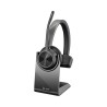 POLY Zestaw słuchawkowy Voyager 4310-M z certyfikatem Microsoft Teams USB-C + adapter BT700 + stacja ładująca