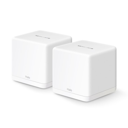 Mercusys HALO H60X Dual-band (2.4 GHz/5 GHz) Wi-Fi 6 (802.11ax) Biały 2 Wewnętrzne
