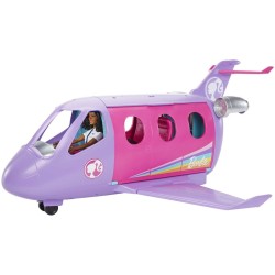 Barbie Lotnicza przygoda Samolot + Lalka + 14 akcesoriów HCD49 MATTEL