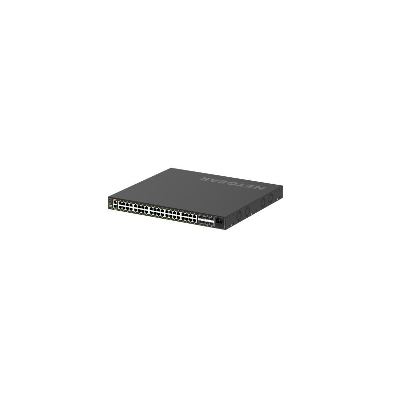 NETGEAR GSM4248PX-100EUS switch zarządzalny L2/L3/L4 Gigabit Ethernet (10/100/1000) obsługa PoE Czarny NETGEAR GSM4248PX-100EUS switch zarządzalny L2/L3/L4 Gigabit Ethernet (10/100/1000) obsługa PoE Czarny
