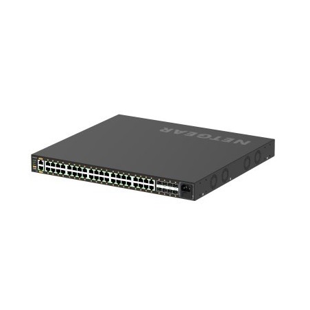 NETGEAR GSM4248PX-100EUS switch zarządzalny L2/L3/L4 Gigabit Ethernet (10/100/1000) obsługa PoE Czarny