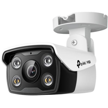 Kamera TP-LINK VIGI C340(6mm), Zewnętrzna, w pełni kolorowa kamera sieciowa VIGI typu Bullet, 4MP, Niezawodna klasa szczelności