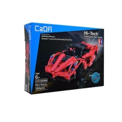 Cada klocki wy?cigówka czerw.C51009W 54594