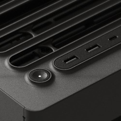 Obudowa PC HAVN HS 420 VGPU, Midi-Tower, E-ATX, Szkło hartowane, typu riser PCIe 5.0 -