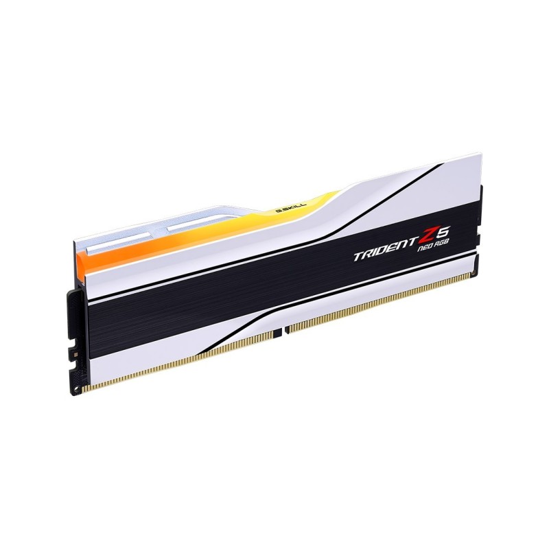 G.SKILL TRIDENT NEO AMD RGB DDR5 2X16GB 6400MHZ CL32 EXPO WHITE F5-6400J3239G16GX2-TZ5NRW G.SKILL TRIDENT NEO AMD RGB DDR5 2X16GB 6400MHZ CL32 EXPO WHITE F5-6400J3239G16GX2-TZ5NRW