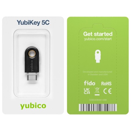 Klucz Sprzętowy Yubico YubiKey 5C U2F FIDO