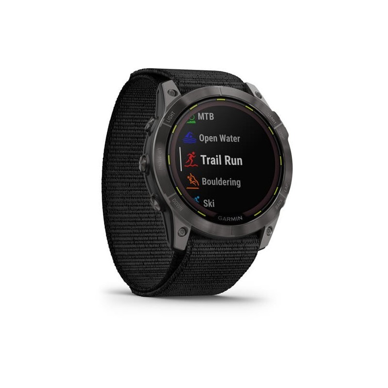 Zegarek sportowy Garmin Enduro 2 Solar Black Carbon Gray DLC Ti Ultrafit Band Zegarek sportowy Garmin Enduro 2 Solar Black Carbon Gray DLC Ti Ultrafit Band