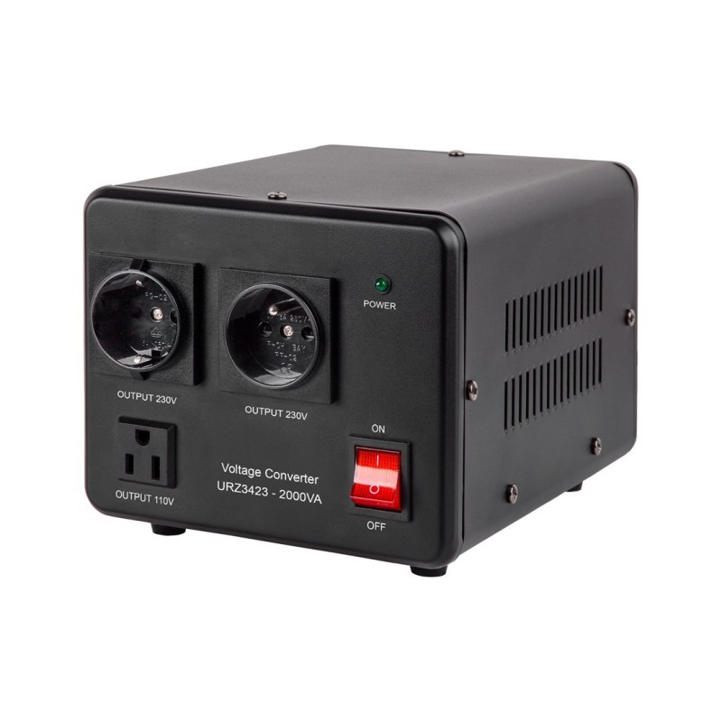 KEMOT 1600 W / 2000 VA Voltage Converter KEMOT 1600 W / 2000 VA Voltage Converter