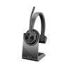 POLY Zestaw słuchawkowy Voyager 4310-M z certyfikatem Microsoft Teams USB-C + adapter BT700 + stacja ładująca