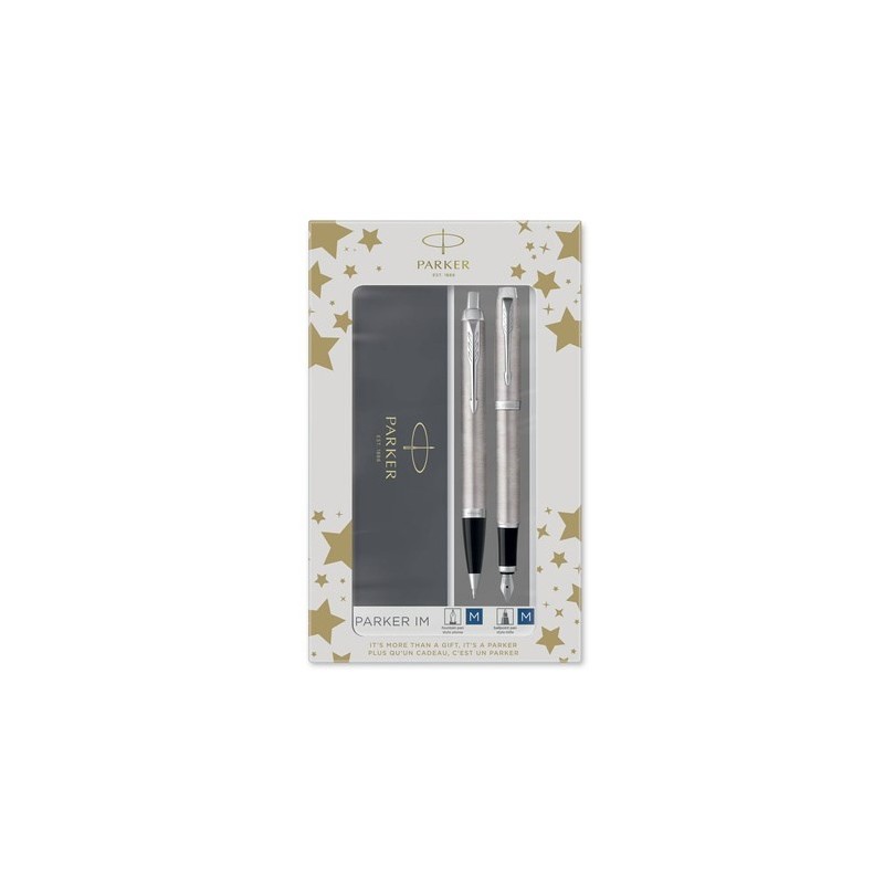 Parker 2183058 zestaw piór Srebrny 2 szt. Parker 2183058 zestaw piór Srebrny 2 szt.