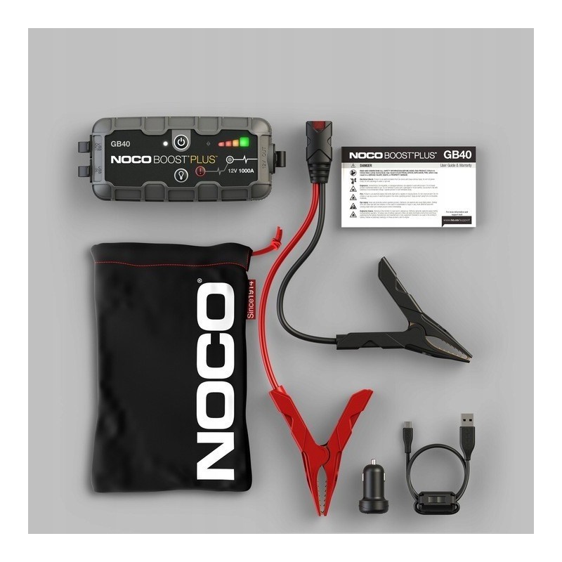 Noco GB40 Boost 12V 1000A Jump Starter Powerbank