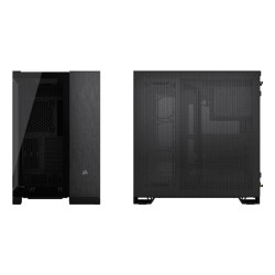 Corsair 6500X Tempered Glass Mid-Tower Black/Obsidi